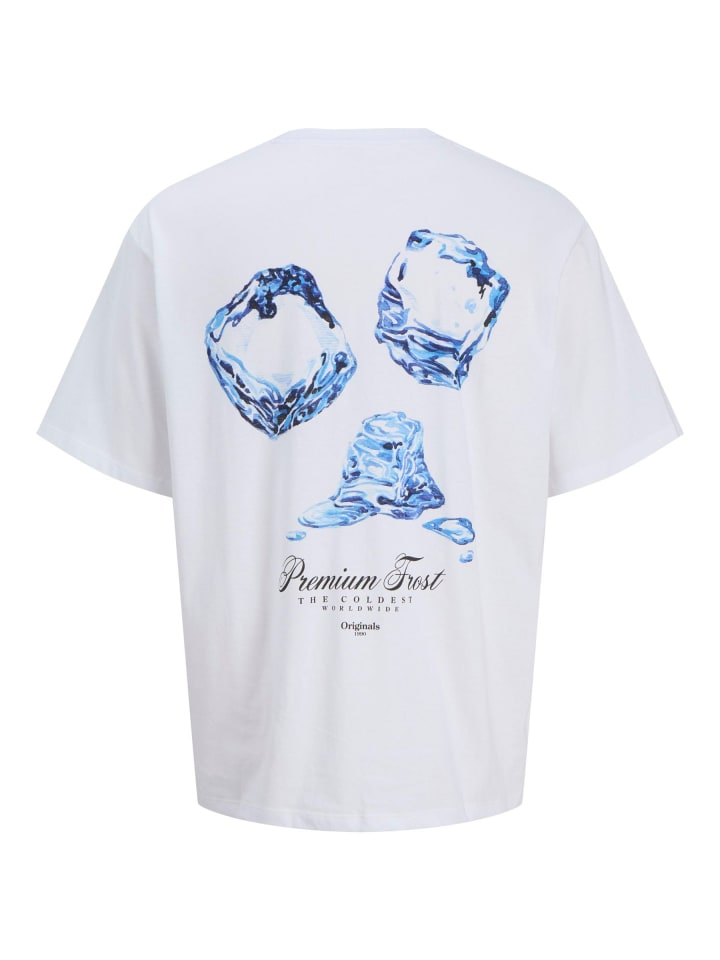 JACK & JONES PLUS T-shirt in Bright White 1 günstig kaufen