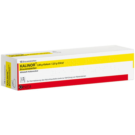 KALINOR Brausetabletten  15 St  Brausetabletten
