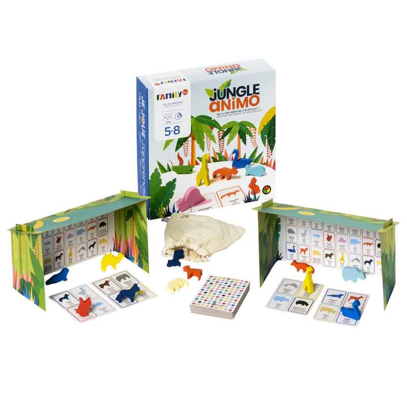 Jeu de société Jungle animo Oxybul