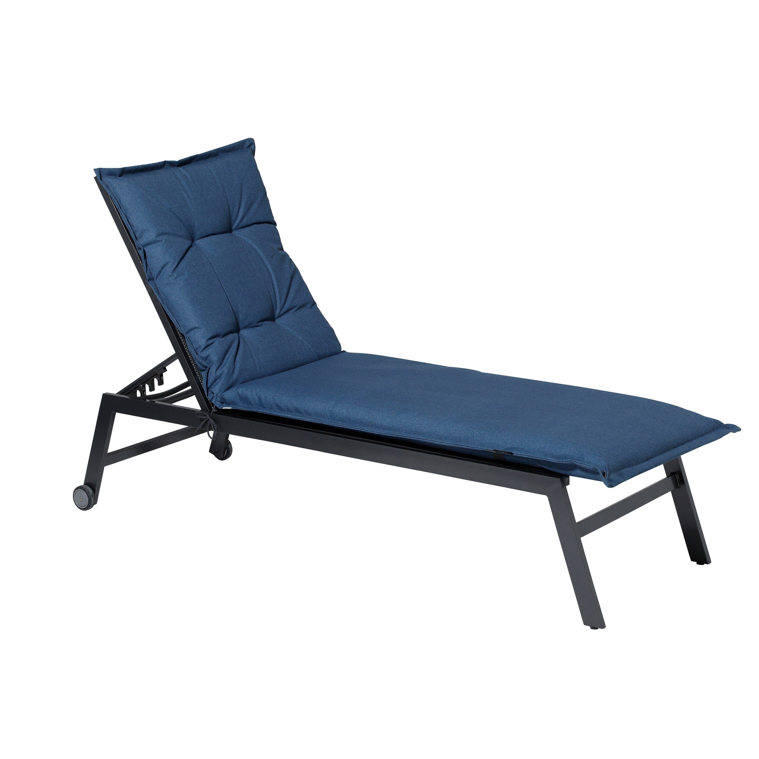 Madison Outdoor Oxford Blau 200 x 65 Liegekissen