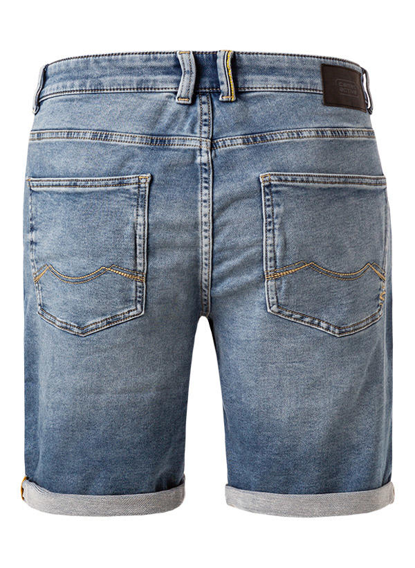 camel active, Jeansshorts, Slim Fit, Baumwoll-Stretch, jeansblau