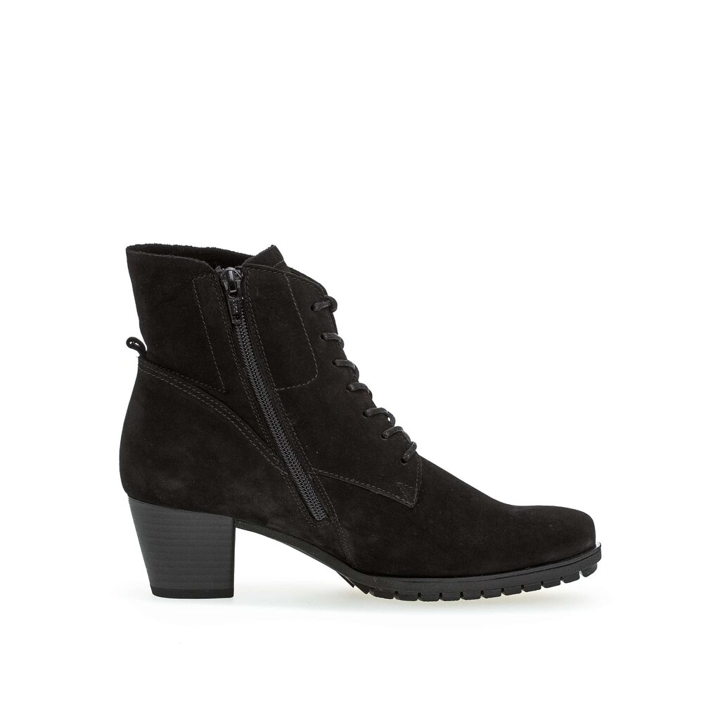 Gabor comfort Schnürstiefelette schwarz