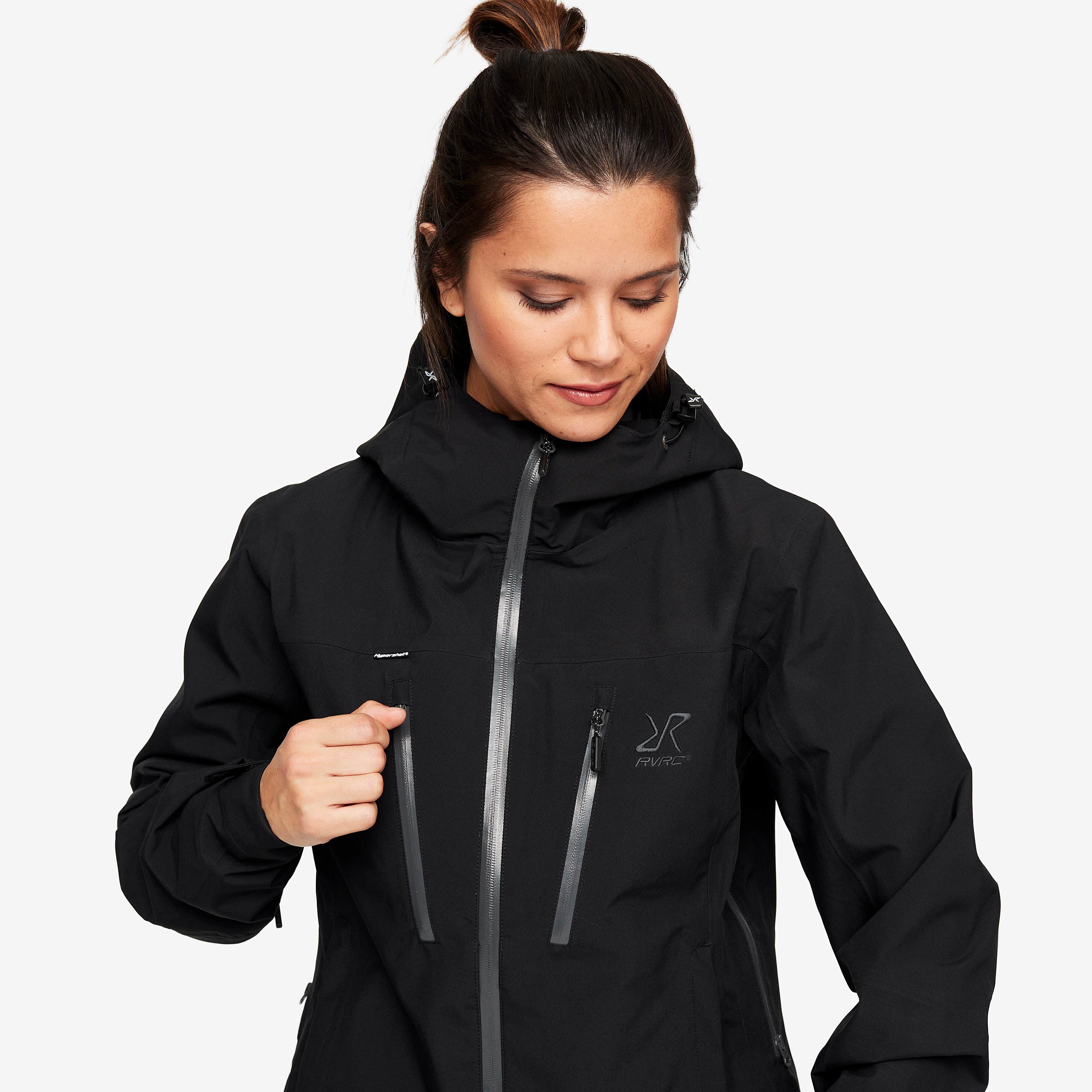 Silence Proshell Jacket Femme Black/Anthracite