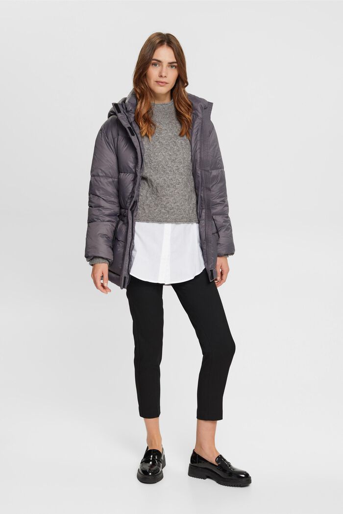 Mid-Rise-Hose mit ausgestelltem Bein