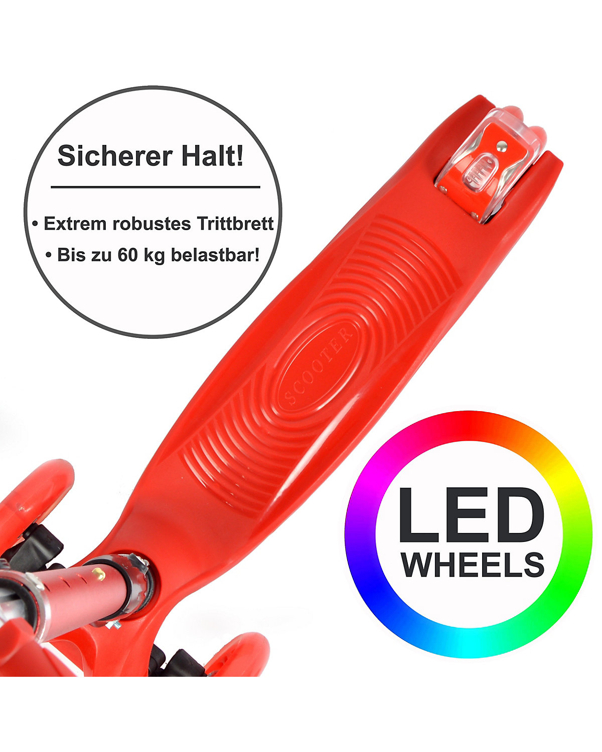 LED Kinderscooter Kids Whiz