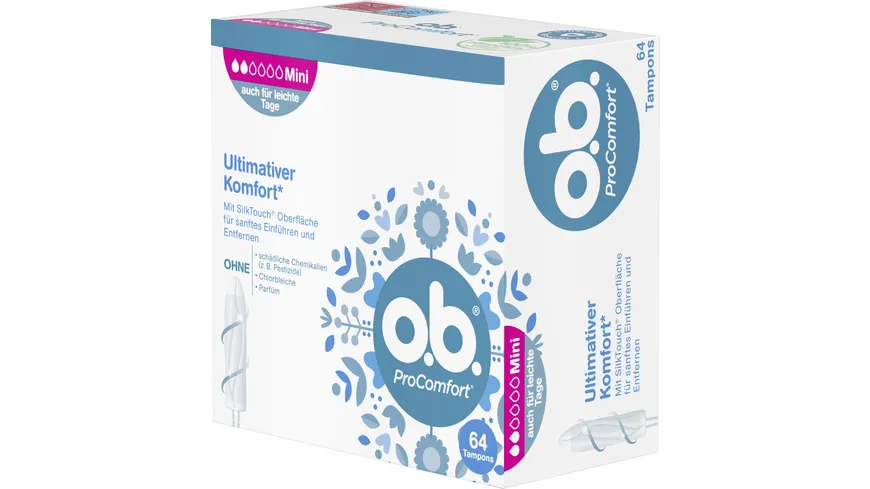 O.B. Tampons ProComfort Mini