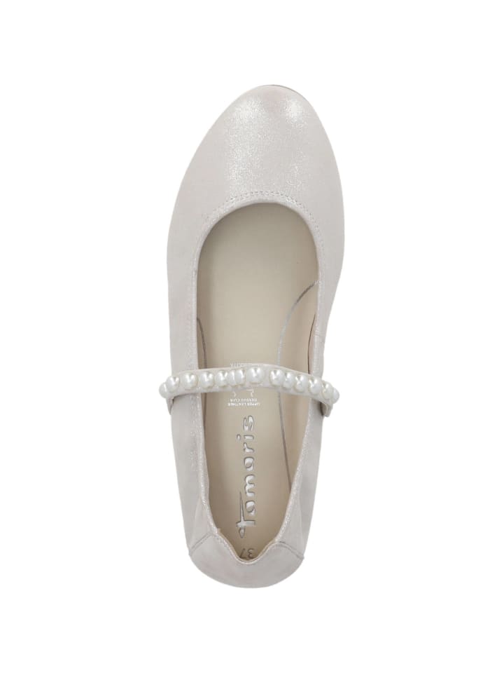 Tamaris Ballerinas in Silver günstig kaufen