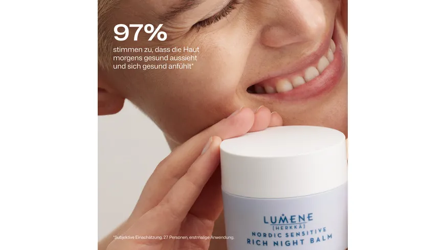 Lumene Nordic Sensitive Rich Night Balm 50 ml