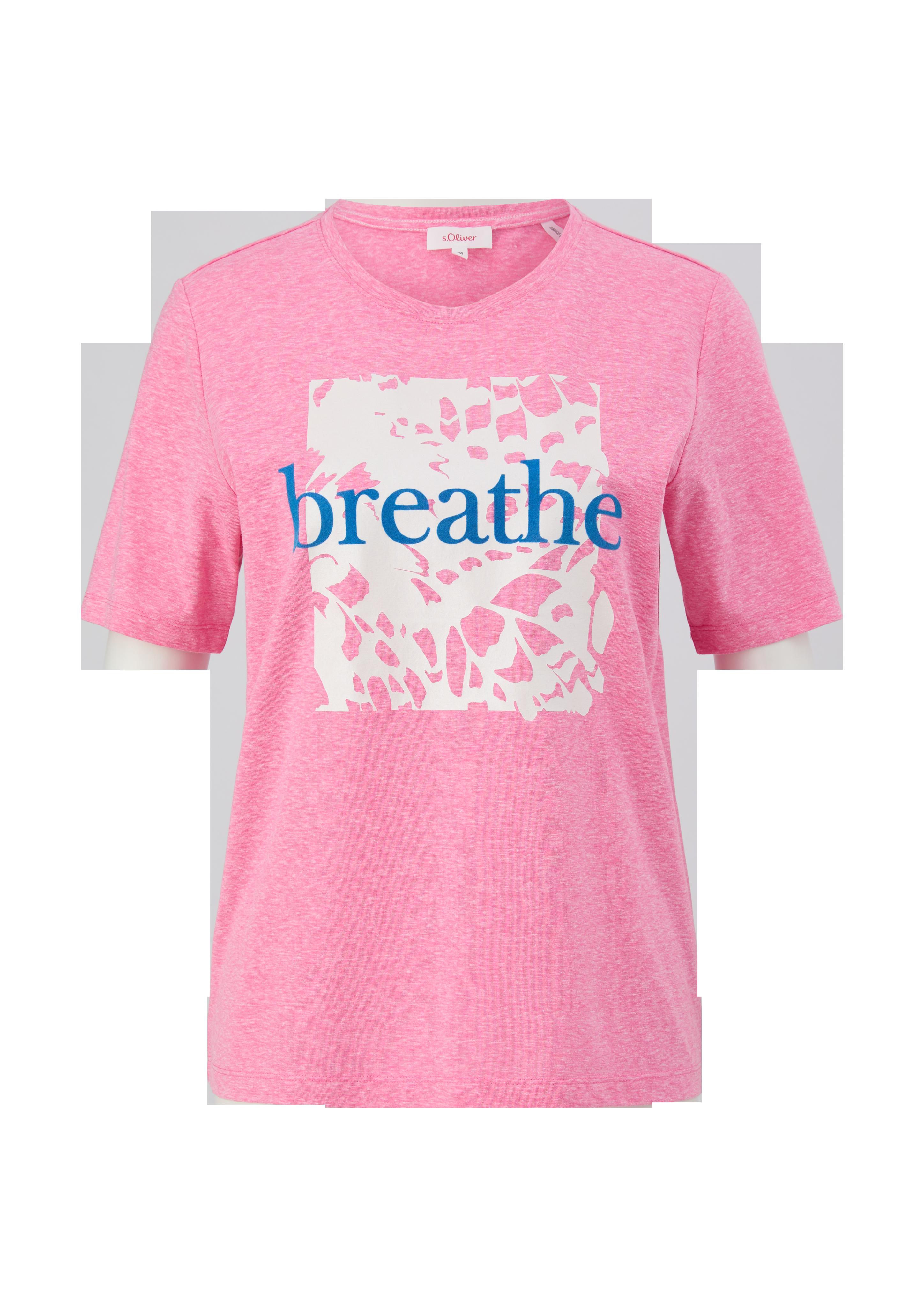 T-Shirt mit Frontprint  2130680-44D0