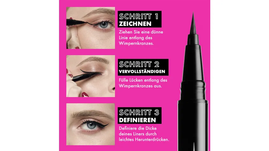 NYX PROFESSIONAL MAKEUP Epic Inc Liner 1 ml 1 - Black