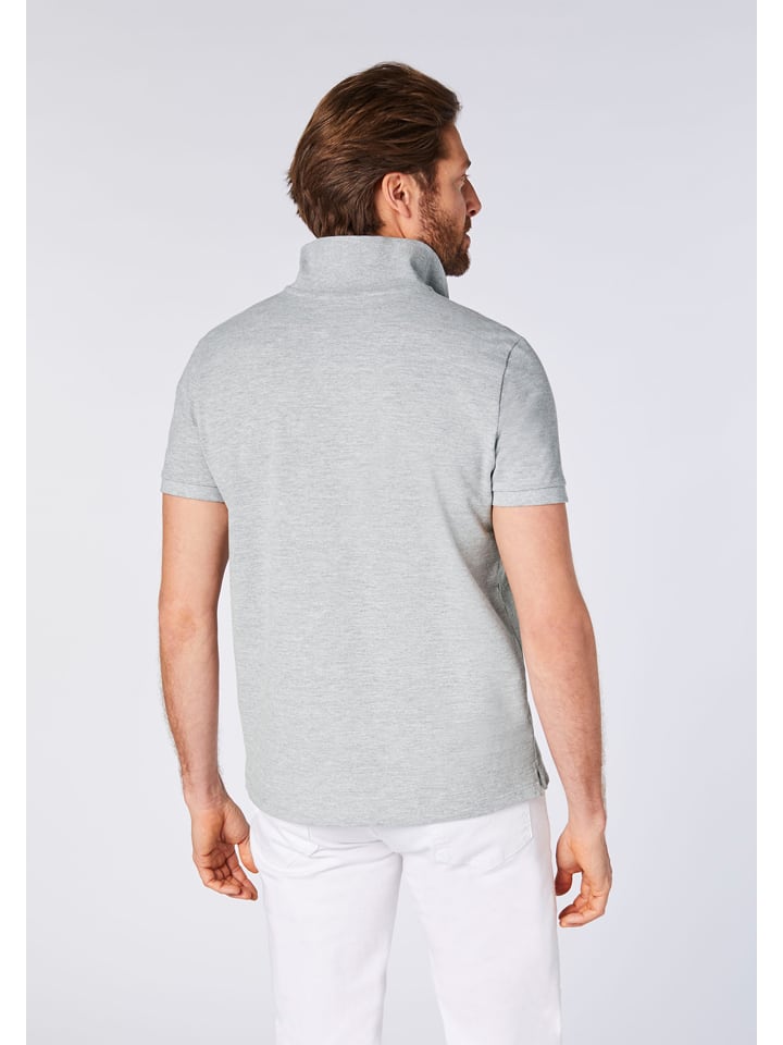 Polo Sylt Poloshirt in Grau günstig kaufen