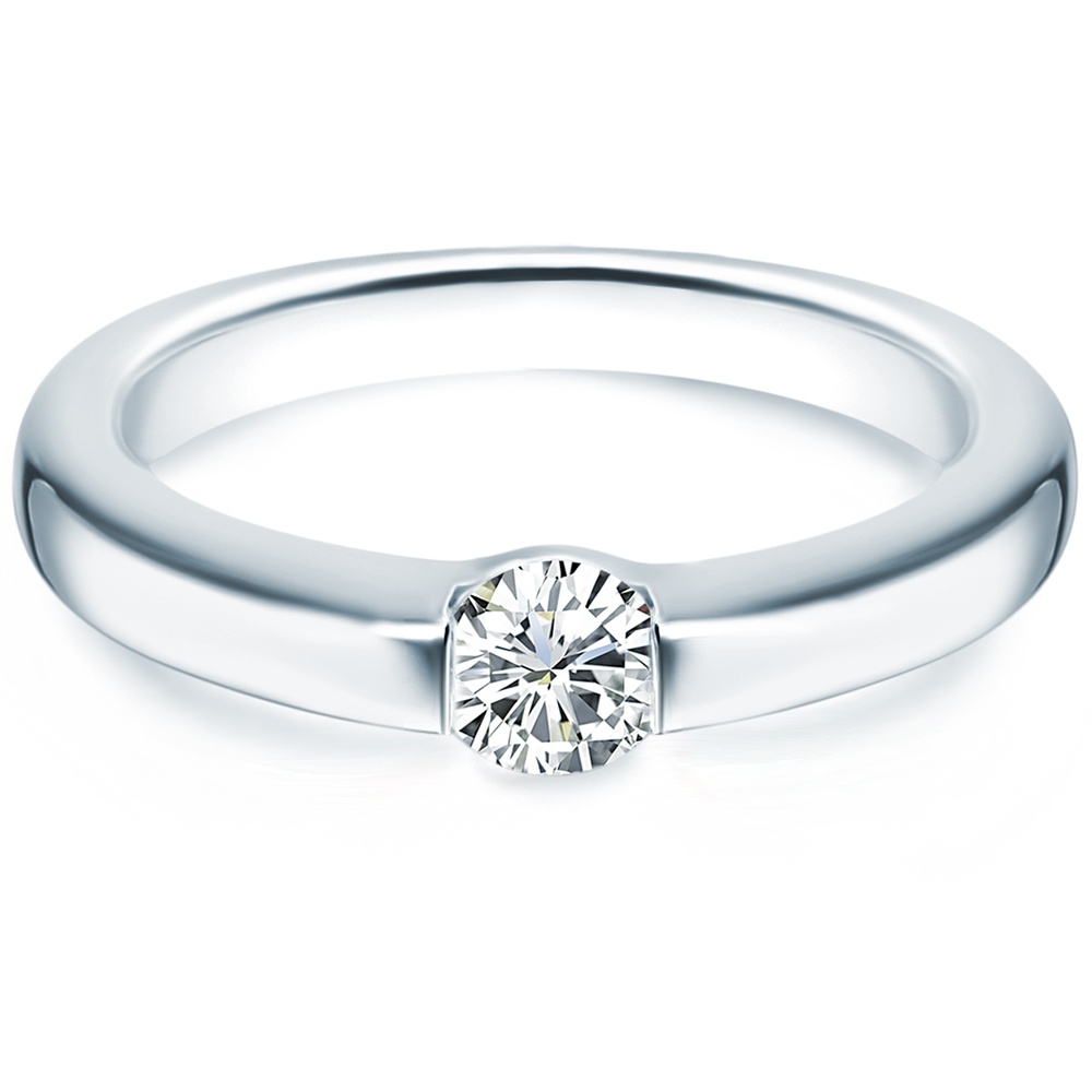 Trilani Bague en argent Argent sterling Oxyde de zirconium (CZ) en Argent Bague