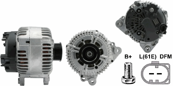 FRIESEN Lichtmaschine Audi, VW 9090379 - ATU