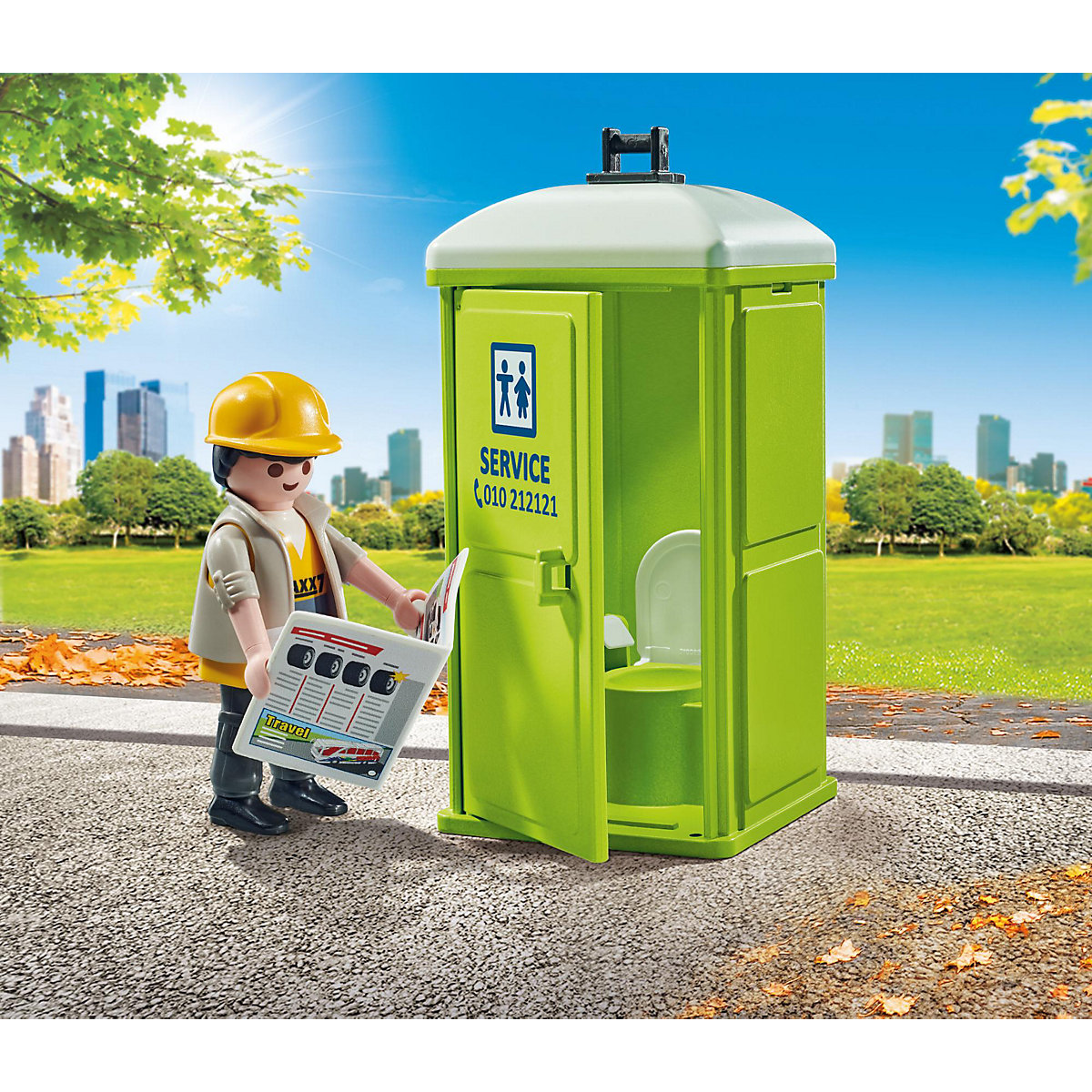 PLAYMOBIL® 71435 Mobile Toilette