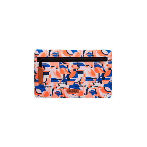 Medium front pocket Mi Pueblito coral