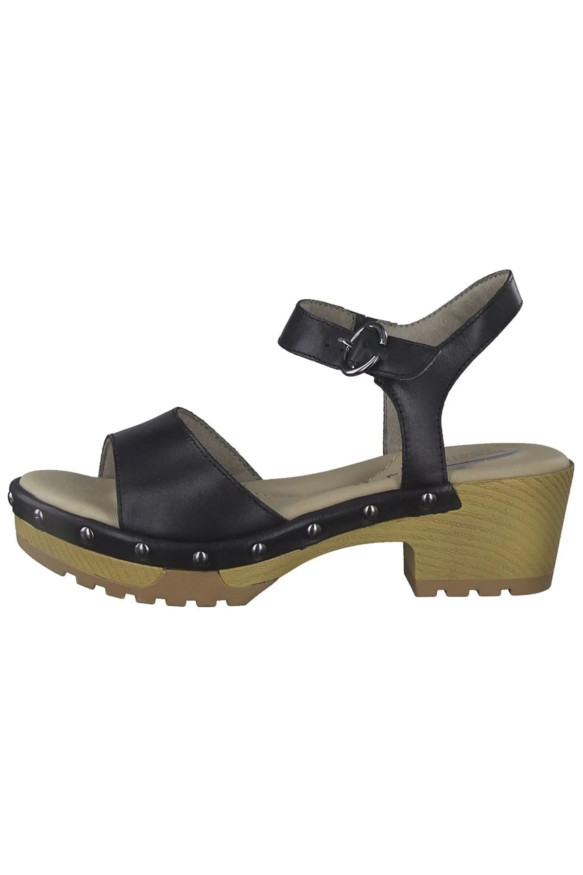 Tamaris Comfort  Sandalette - Schwarz - Blockabsatz