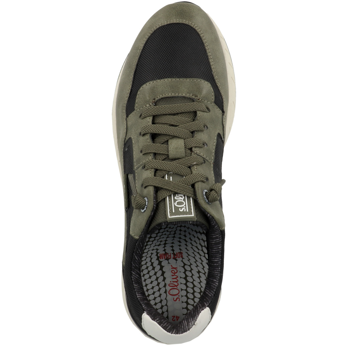 s.Oliver 5-13639-30 Sneaker Low dunkelgruen