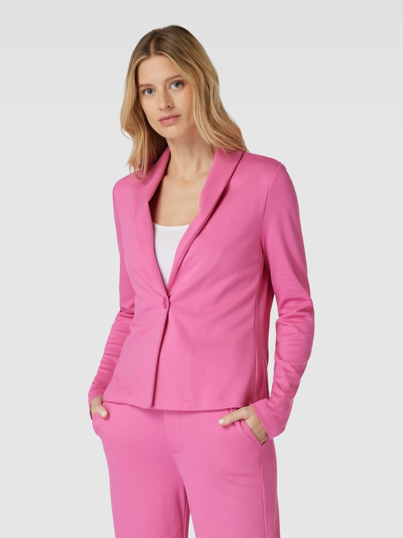 Blazer mit Schalkragen in pink