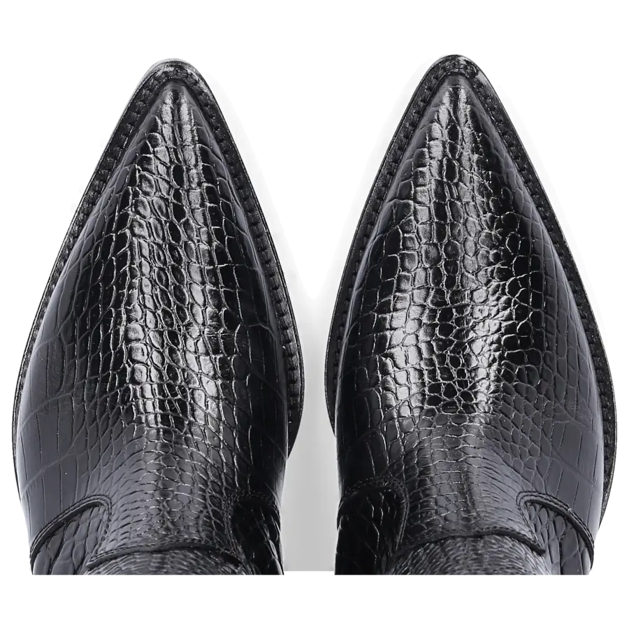 Via Roma 15 - Stiefeletten COCCO Kalbsleder - schwarz