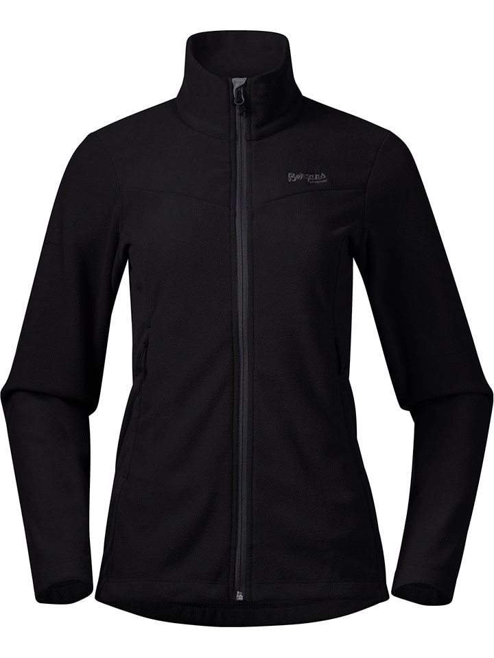 Bergans Fleceejacke in Schwarz günstig kaufen