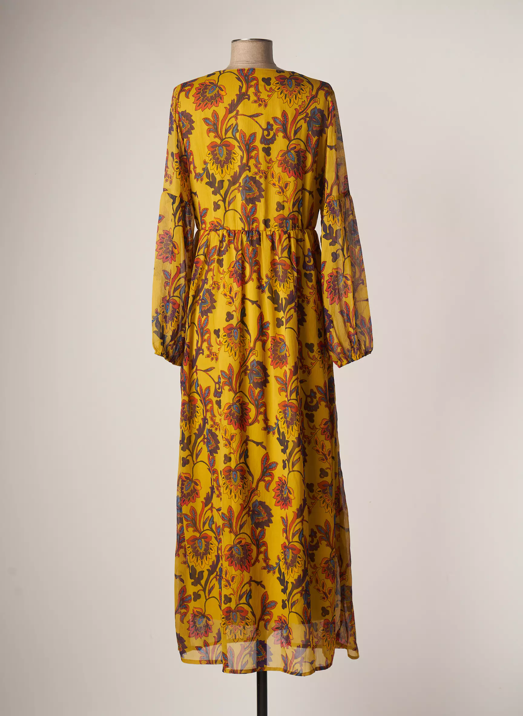 La Fiancee Robes Longues Femme couleur jaune