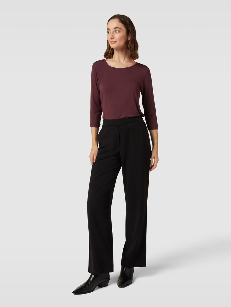 Longsleeve mit 3/4-Arm Modell 'MIX N MATCH' in bordeaux rot