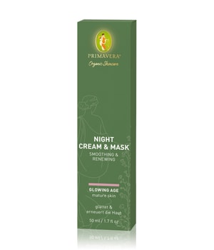 Primavera Glowing Age Night Cream & Mask Smoothing & Renewing Gesichtscreme-50 ml