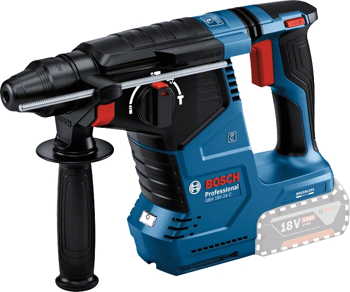 Bosch Blue 0611923000 GBH 18V-24 C Kombihammare 18V exkl. batterier och laddare