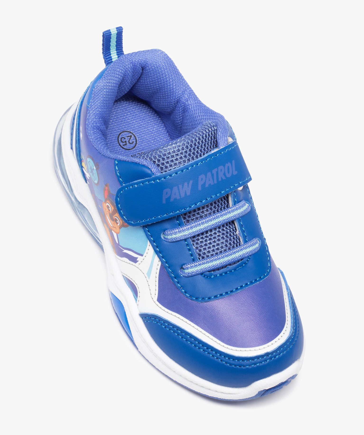 Baskets Garçon à semelle lumineuses – Pat Patrouille bleu | GEMO