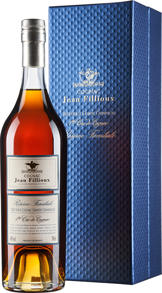 Jean Fillioux Cognac Reserve Familiale 0,7 Liter im Geschenkkarton