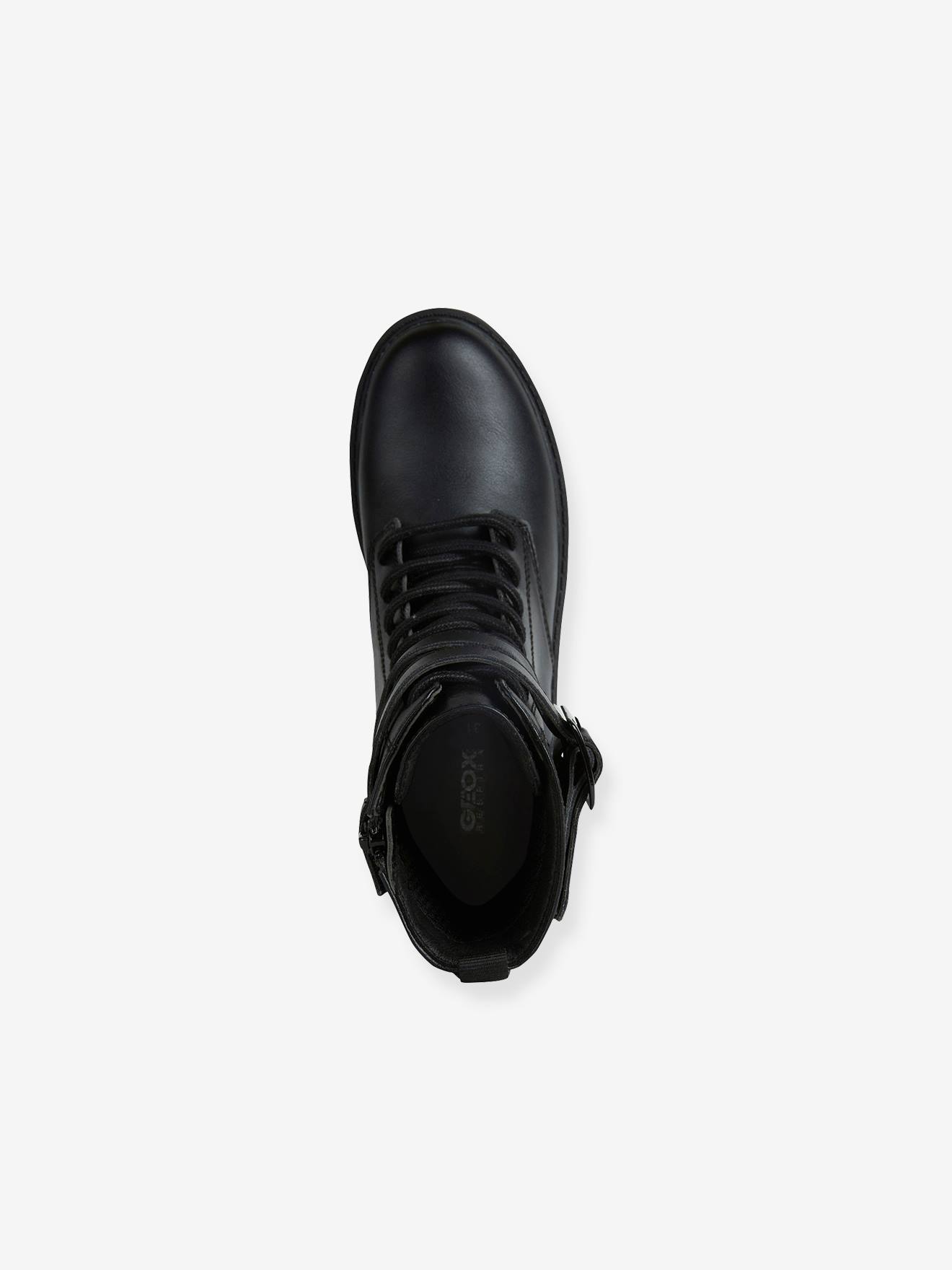 Boots brides et lacets fille Casey GEOX® noir