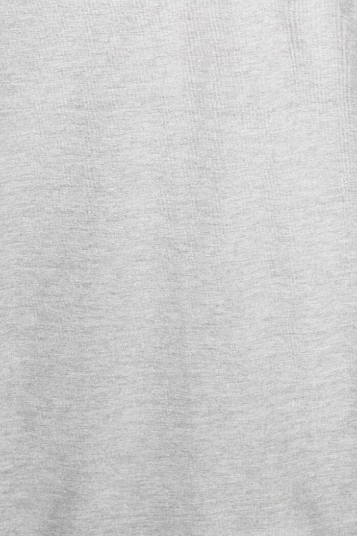 T-Shirt aus meliertem Jersey, LENZING™ ECOVERO™
