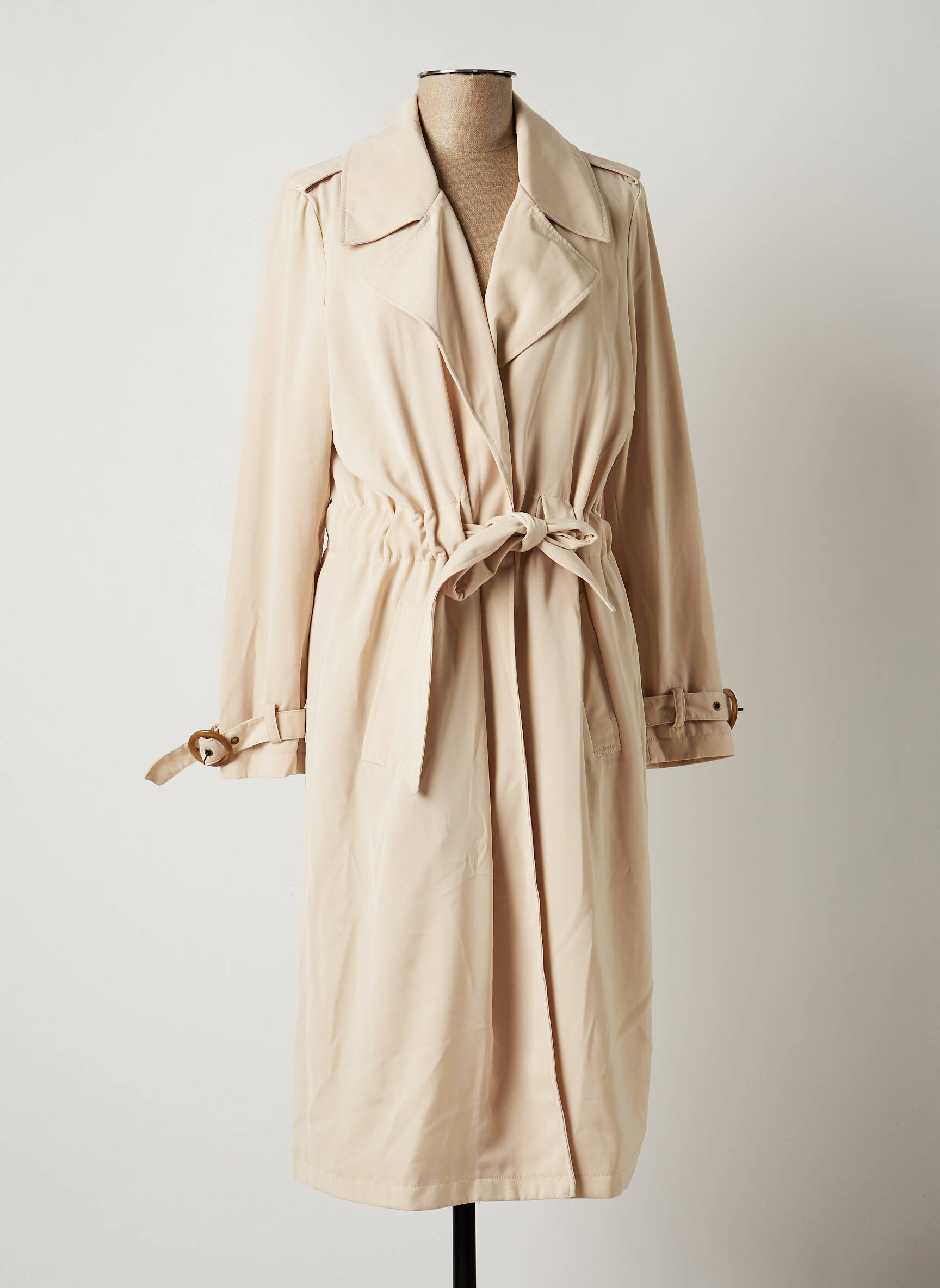 Julie Guerlande Trenchs Femme couleur beige