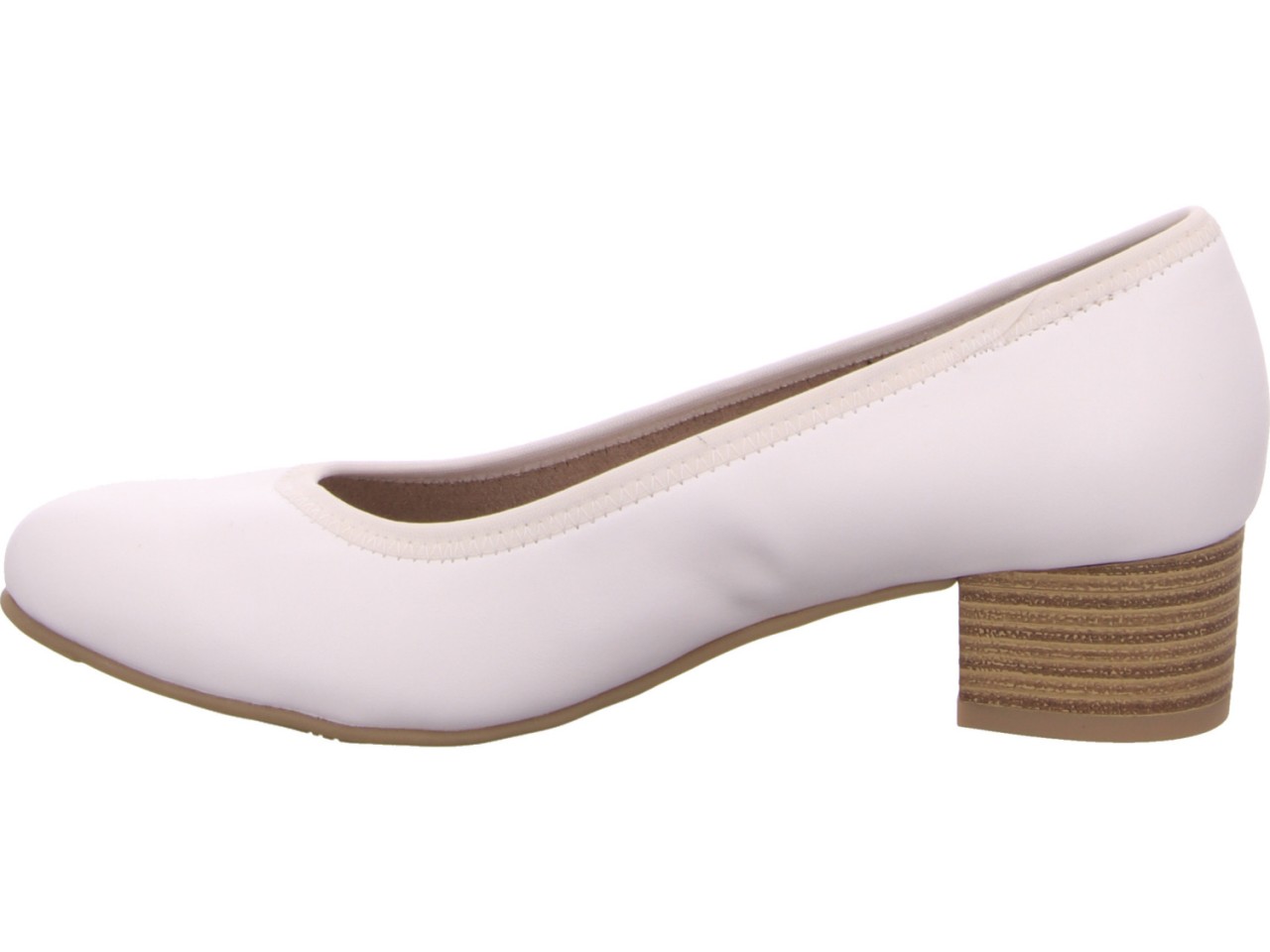 JANA Modische Pumps weiss