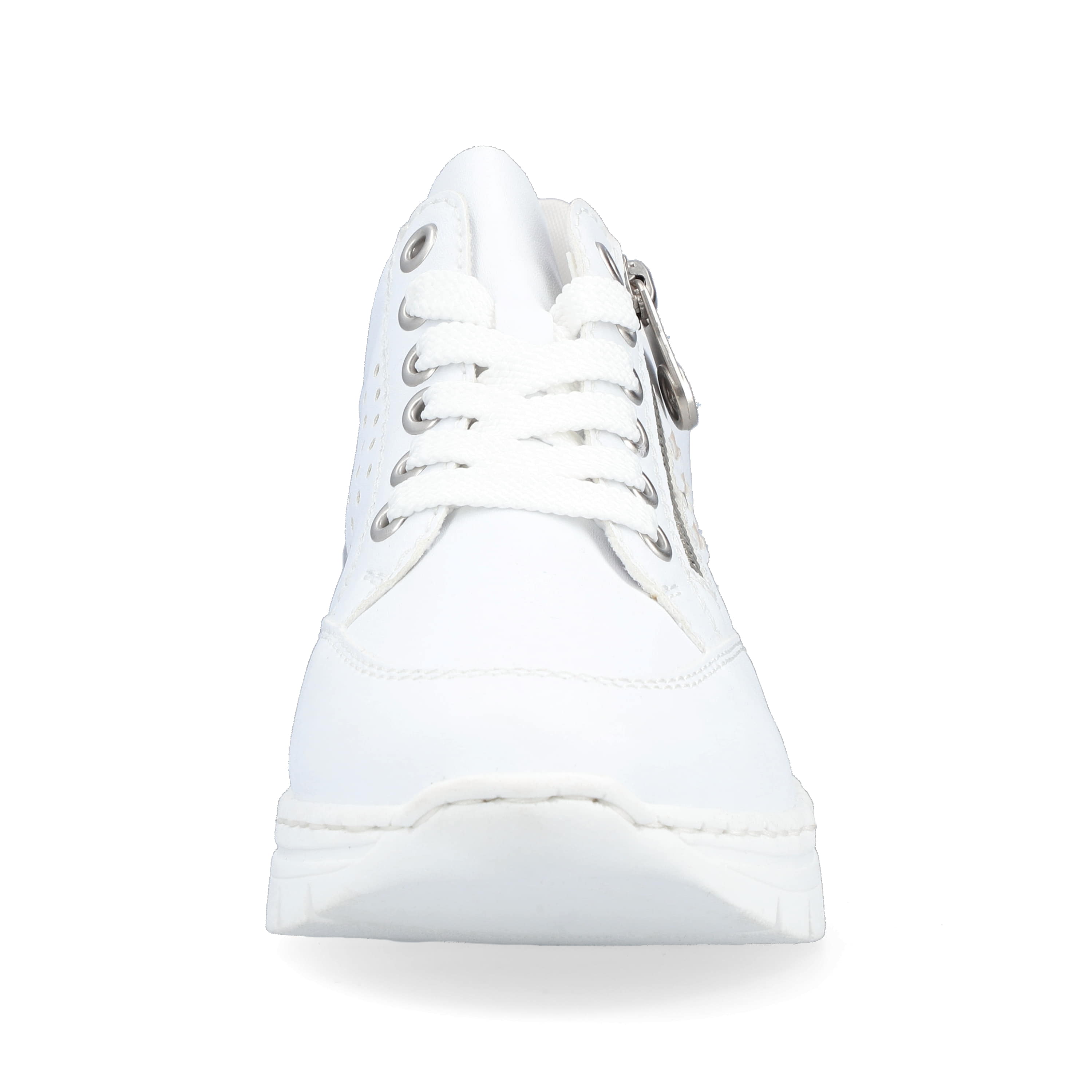 Rieker Damen Sneaker Low reinweiß