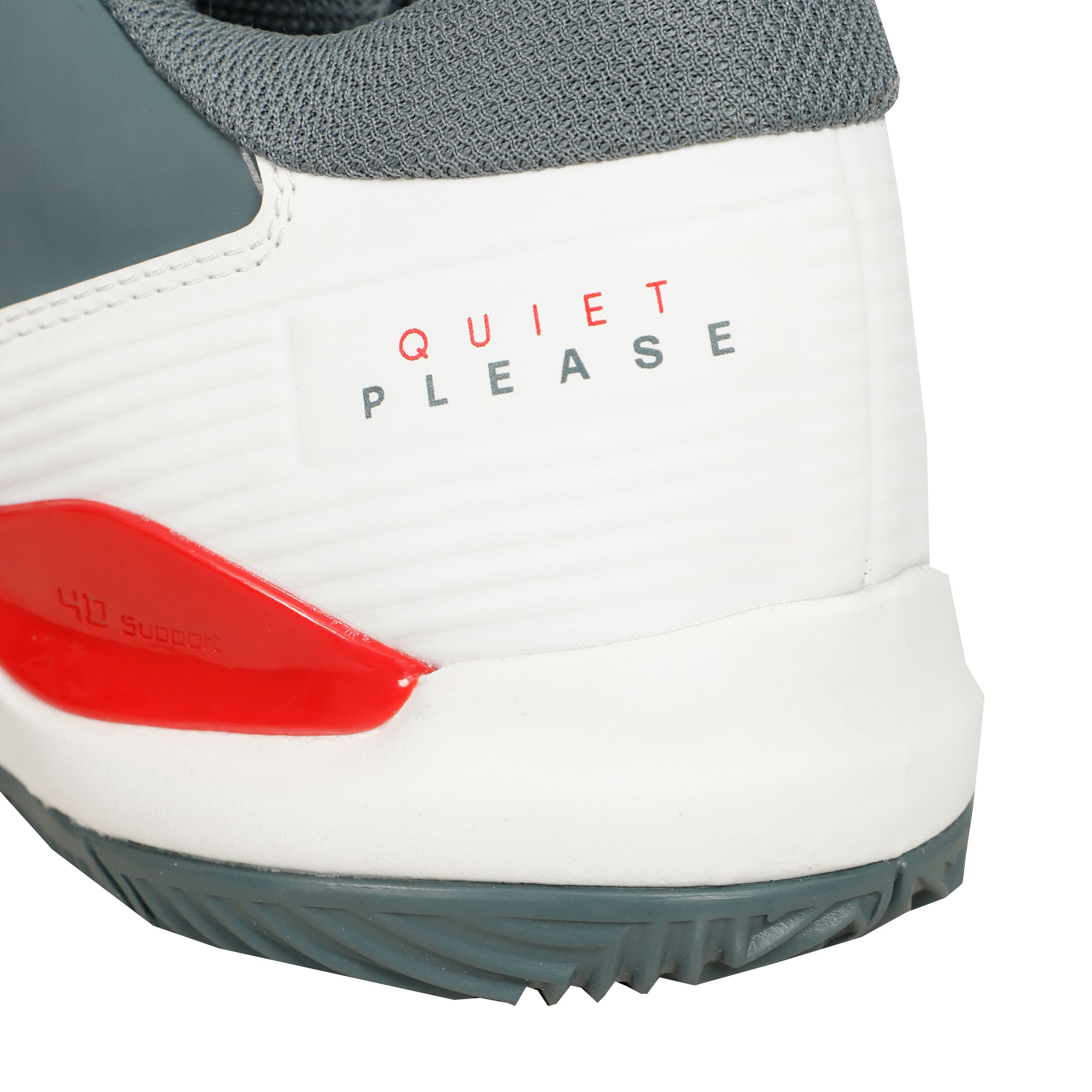 Rush Pro Ace Quiet Please Sandplatzschuh Herren - Grau, Orange