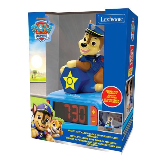 Ceas deșteptător LEXIBOOK Chase, lumină de noapte
