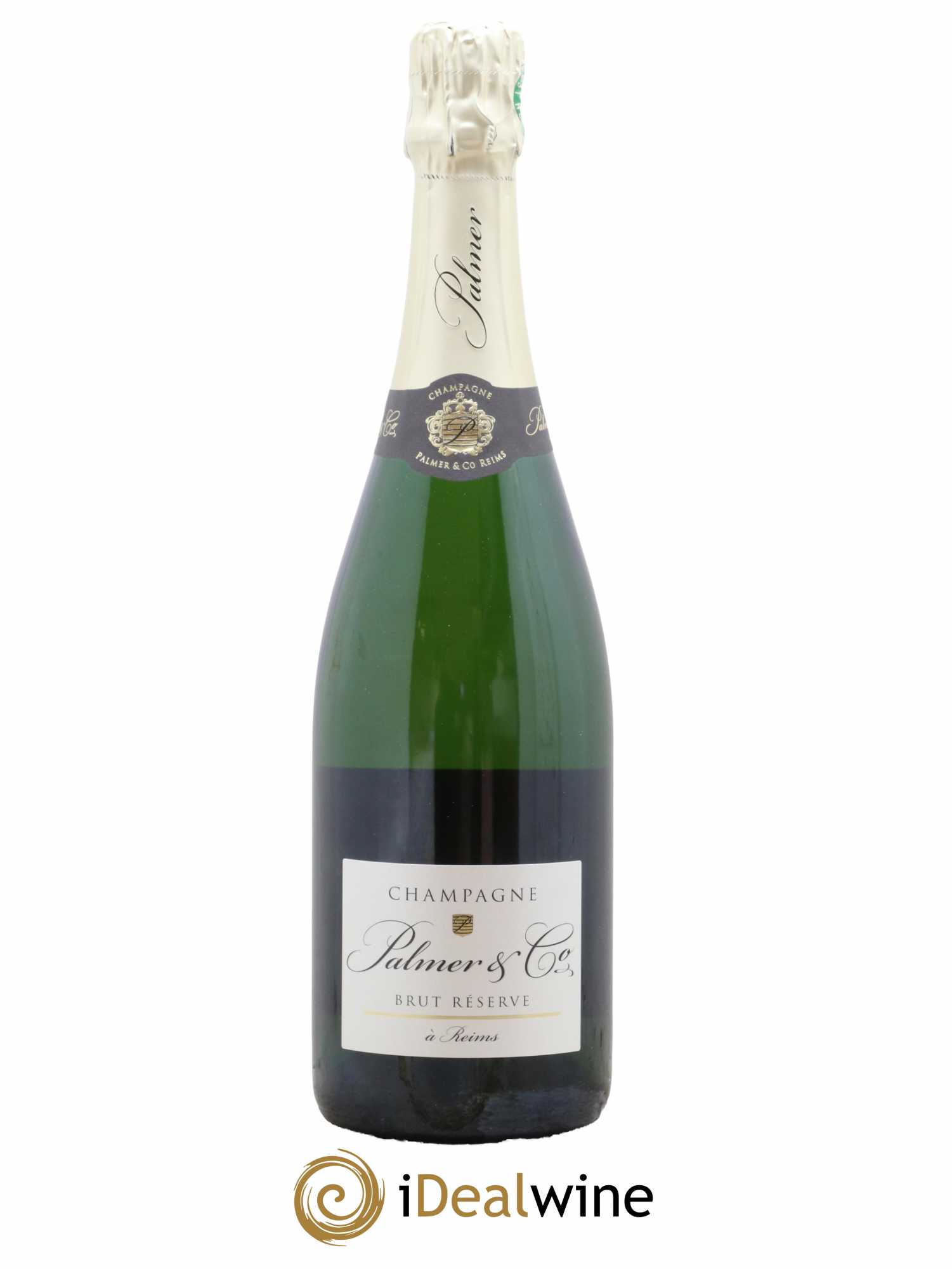 Champagne Brut Réserve Palmer & Co  - Lot de 1 Bouteille