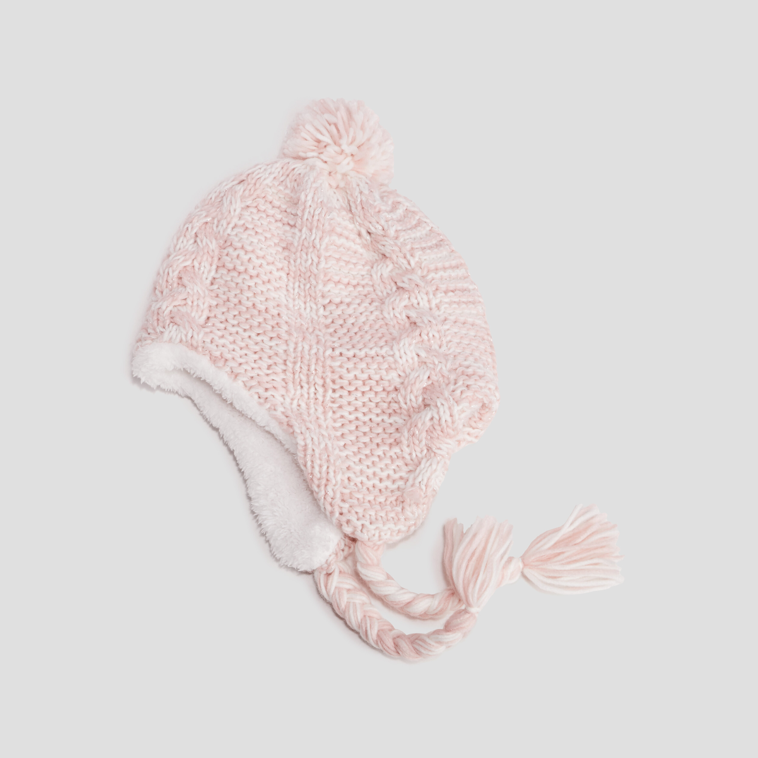 Bonnet péruvien rose fille | La Halle