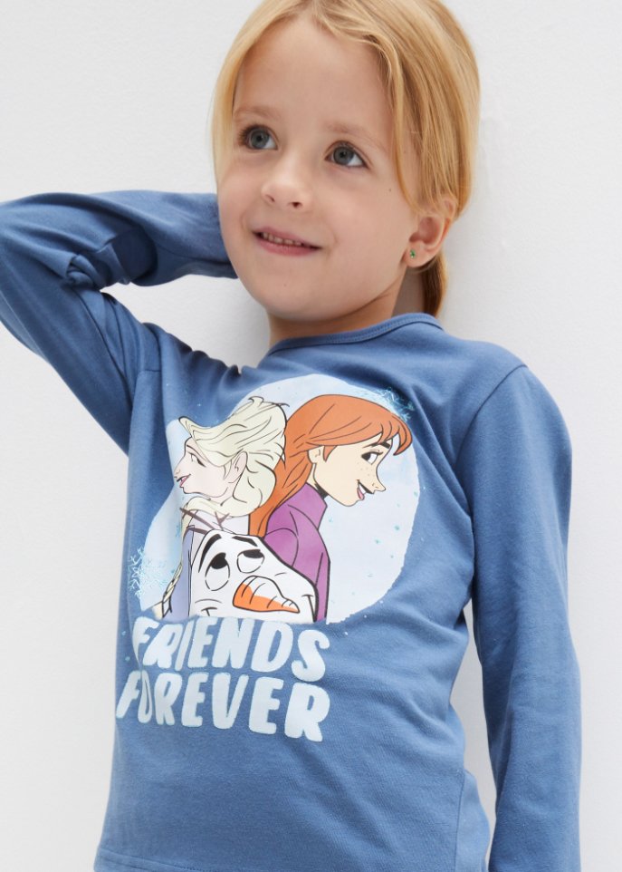 Mädchen Langarmshirt Frozen