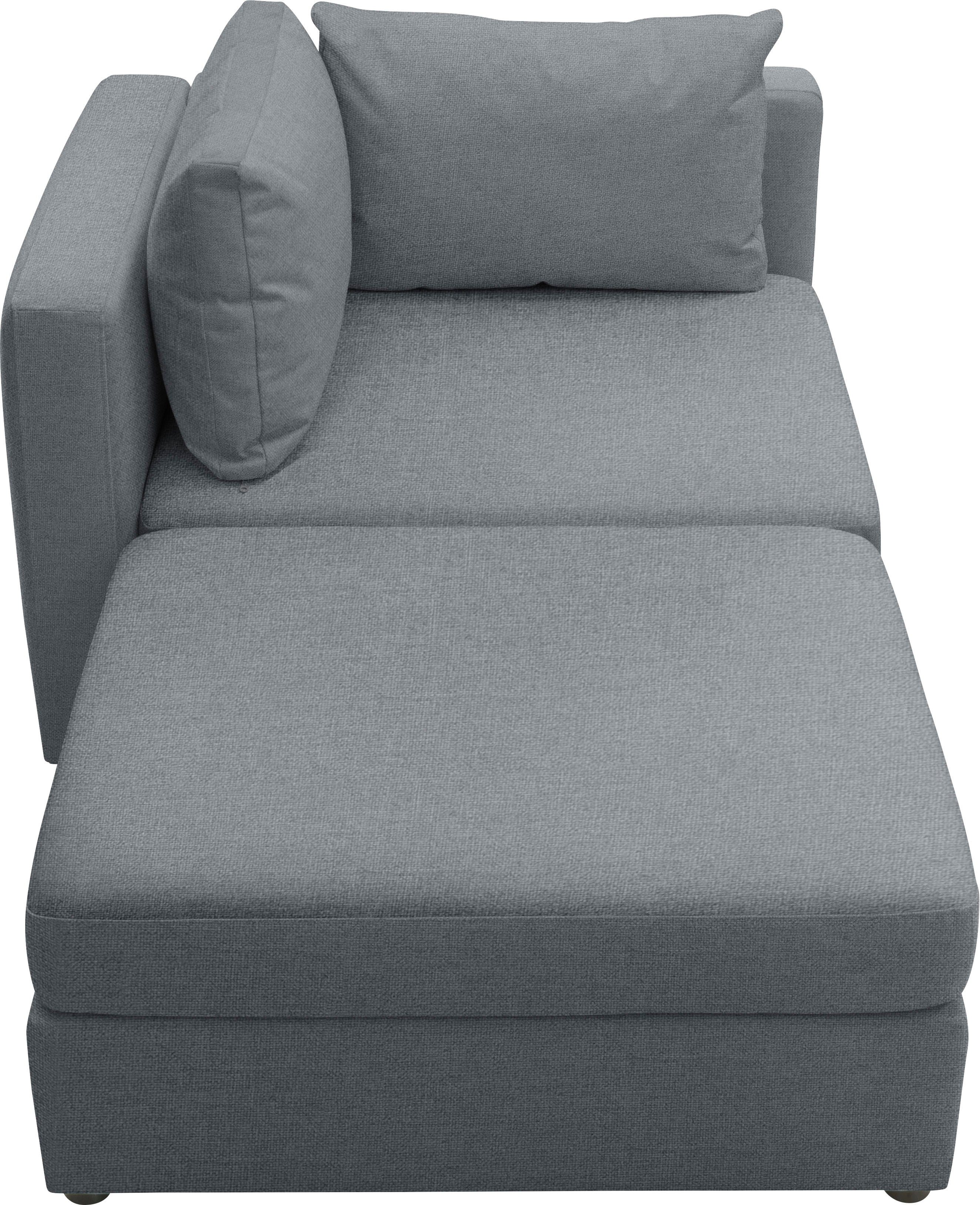 DOMO collection Loungesofa Solskin, Speziell für Outdoor, witterungsbeständig, incl. Schutzhülle