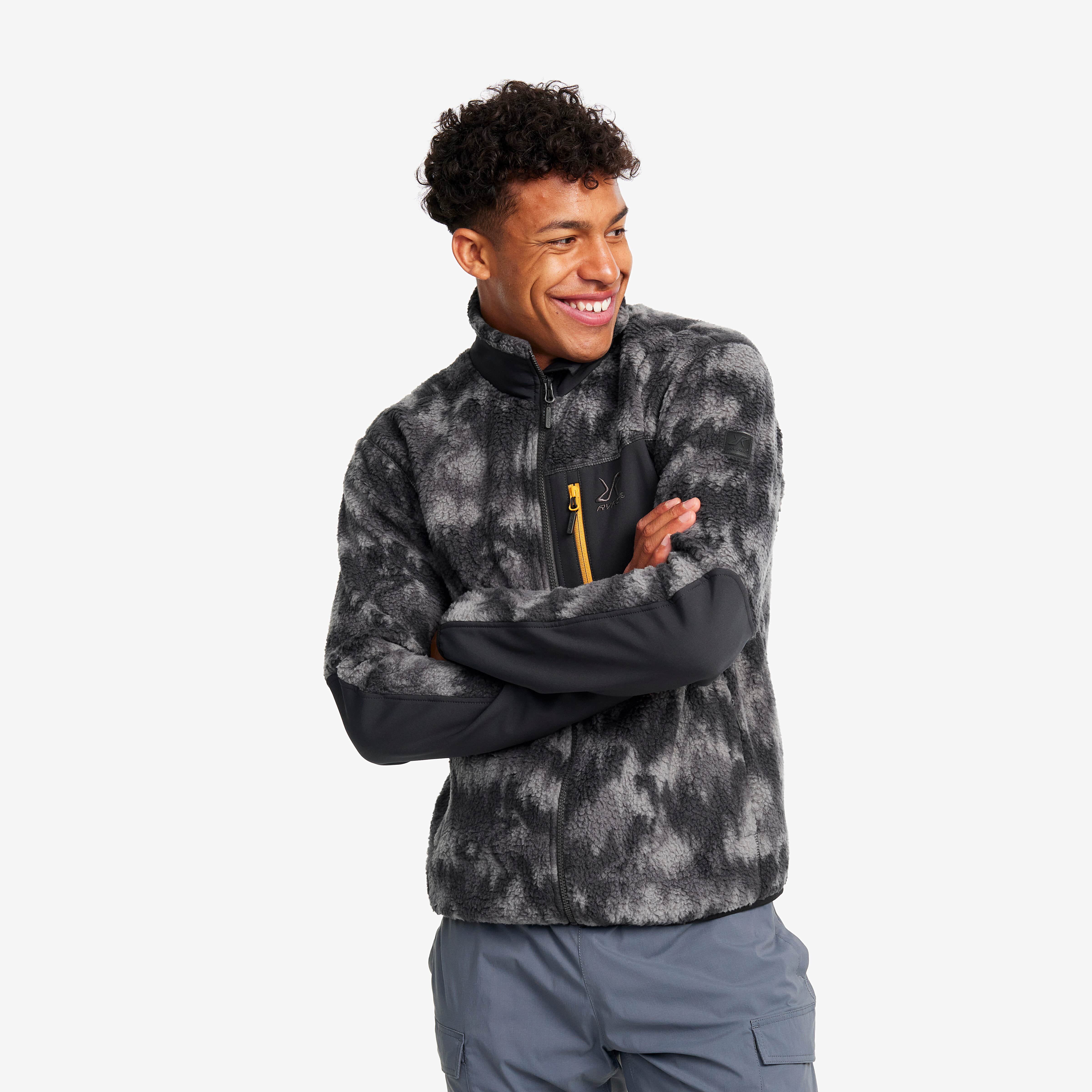 High Pile Fleece Homme Anthracite