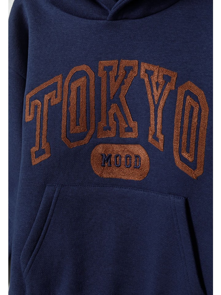 Minoti Hoodie 19fleece17 in dunkelblau günstig kaufen