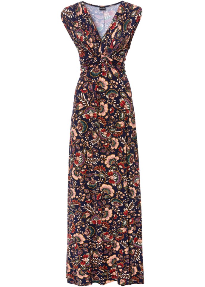 Bedrucktes Maxikleid