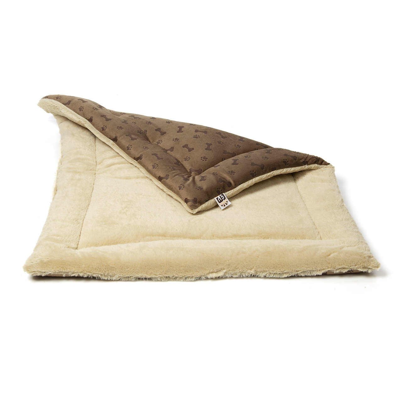 Wallace & Jones Hundebetten Wallace & Jones gepolsterte Plüsch Wendedecke Leeds S