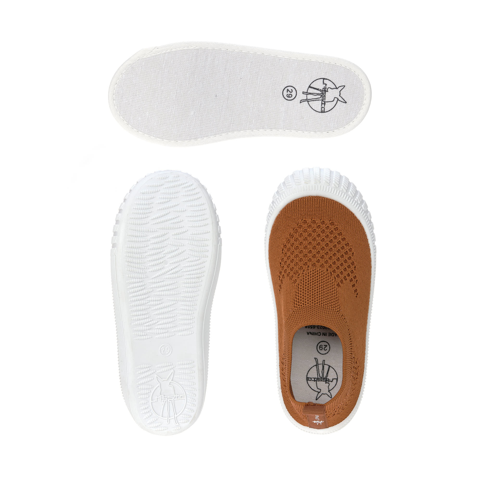 Kinderschuhe Sneaker - Little Gang, Karamell