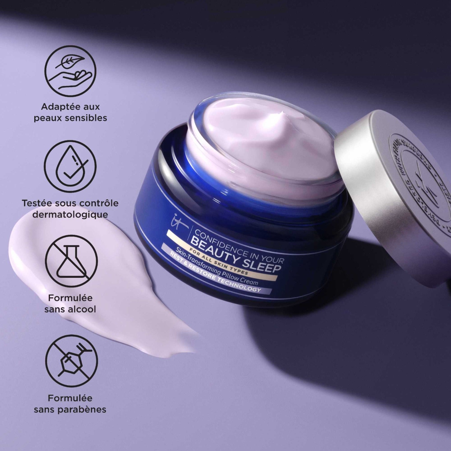 IT Cosmetics Öregedésgátló hidratáló éjszakai krém