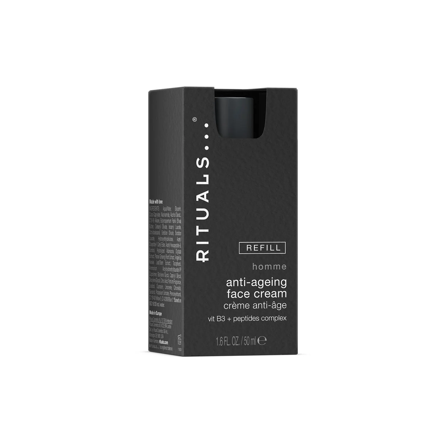 Homme Anti-Ageing Gesichtscreme Nachfüllpackung - Anti-Falten-Gesichtscreme