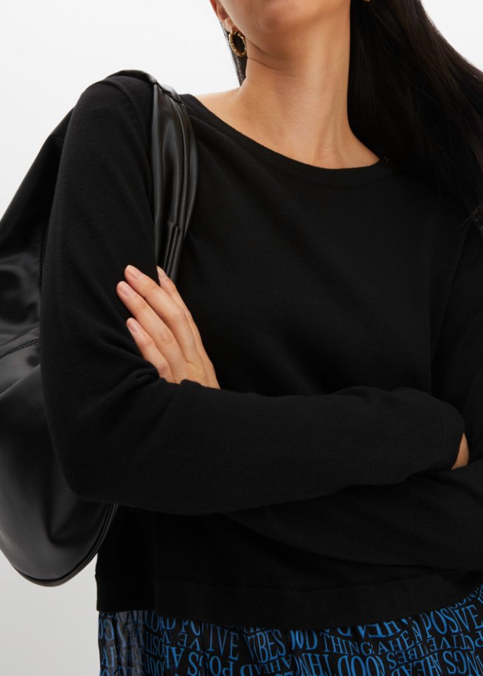 Pullover mit Rockansatz