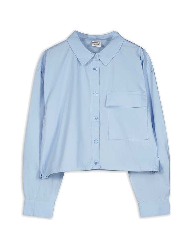 Hemdbluse - Cropped